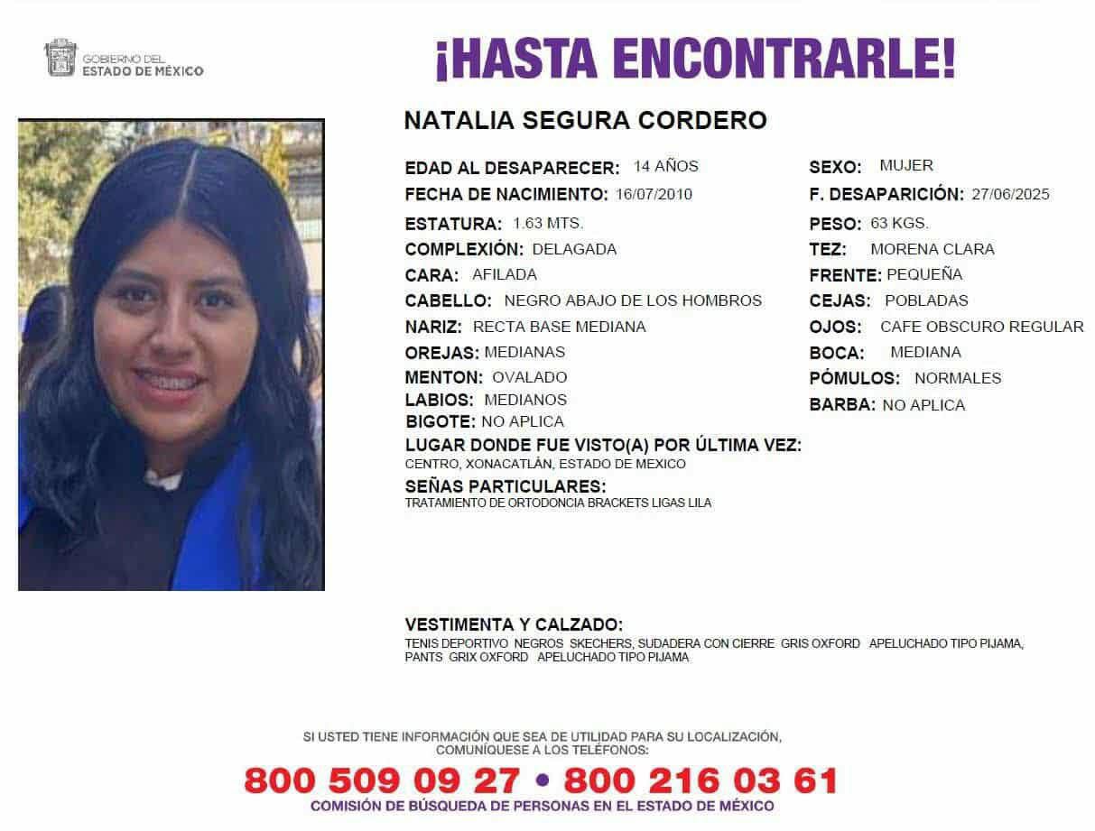 Su familia pide ayuda para localizarla / Foto Especial