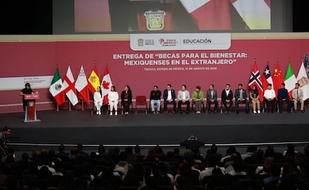 Van 910 mexiquenses a estudiar al extranjero