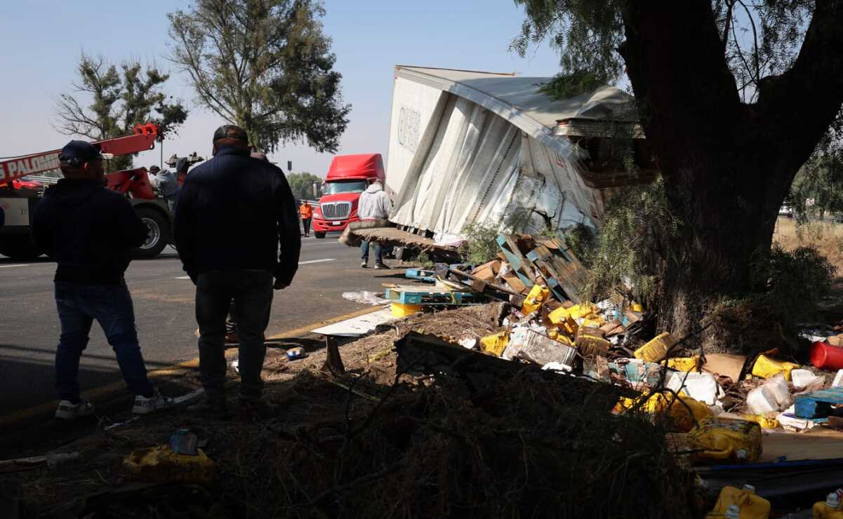 El percance ocurrió a la altura del kilómetro 13 +540  / Foto: Luis Camacho