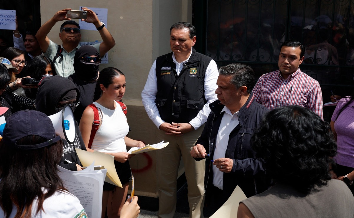 La UAEMéx descarta un impacto en el proceso de sucesión de Rectoría por las protestas / Foto: Arturo Hernández