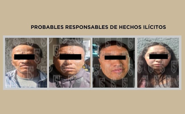 Caen 4 presuntos implicados en homicidio en Tultepec tras operativo coordinado en Coacalco