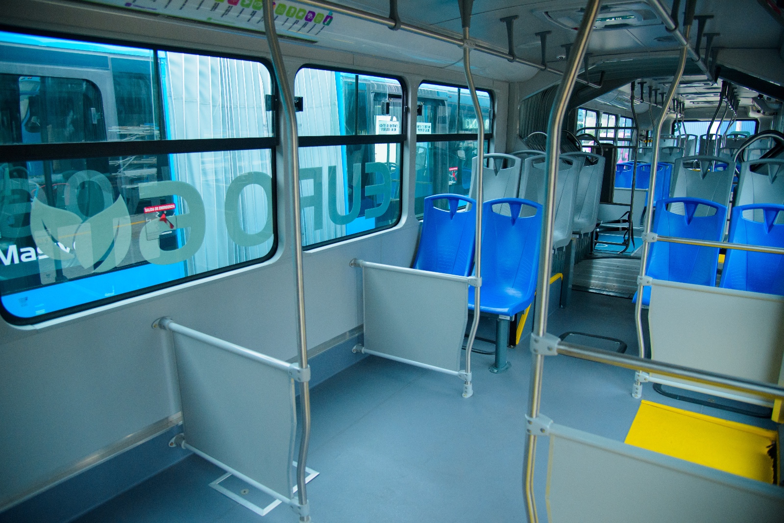 También adelantó que para el primer trimestre del 2026, llegarán otras 10 unidades articuladas nuevas, de las cuales cuatro serán eléctricas. Foto: especial