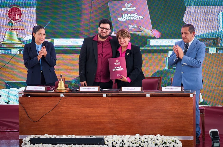 El anuncio se dio durante el Primer Informe de Gobierno del alcalde de Naucalpan, Isaac Montoya Márquez. Foto Especial