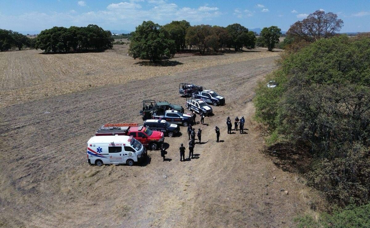 El cuerpo fue localizado en un paraje de la comunidad de Los Dolores / Foto Especial