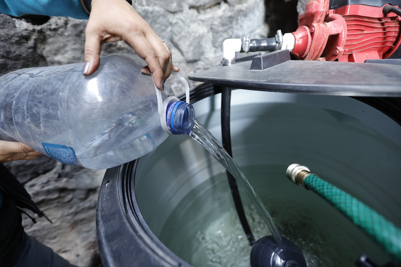 El Sistema de Aguas de Huixquilucan defiende la interconexión como medida para enfrentar la crisis hídrica y optimizar la distribución del agua. Foto Jorge Alvarado