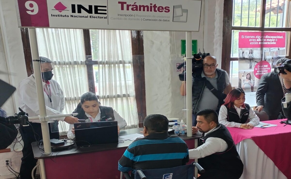 Los módulos del INE estarán abiertos este domingo / Foto Especial