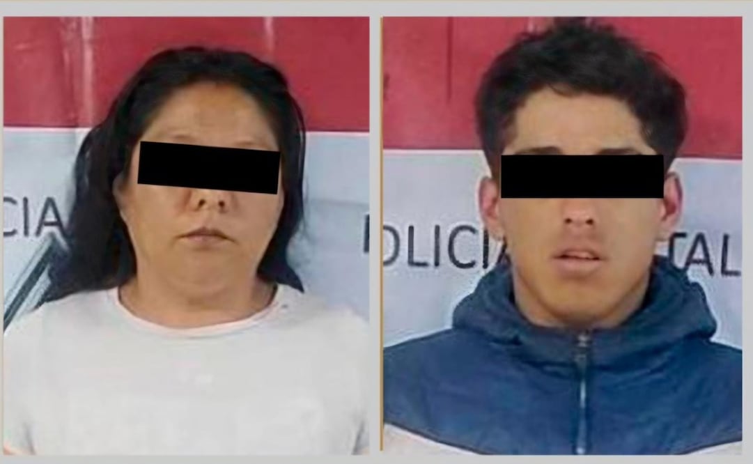 Ambas personas fueron puestos a disposición de las autoridades correspondientes, donde se definirá su situación ante la ley. Foto. Especial