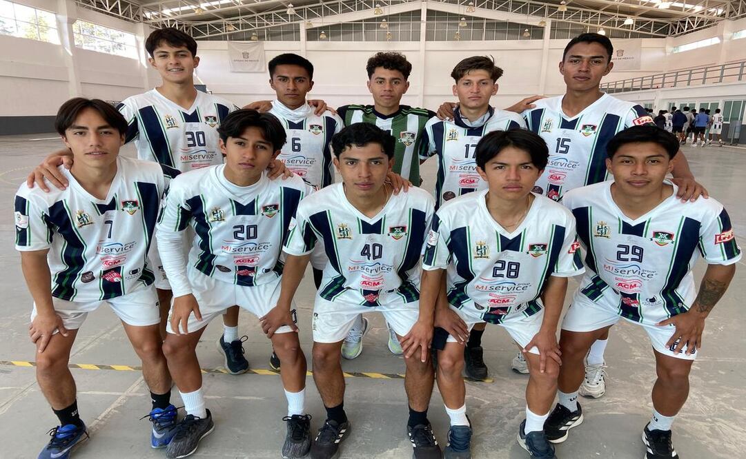 El equipo surgió desde hace 4 años y se llama Real San Luis, actualmente juegan con la franquicia de Fuerza Mazahua desde el 2018. Foto: Hanna Santillán.