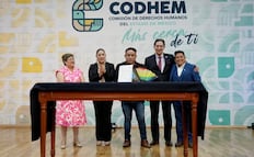 Frente a los crímenes de odio, la CODHEM y activistas firman histórica alianza por la comunidad LGBTTTIQNB+