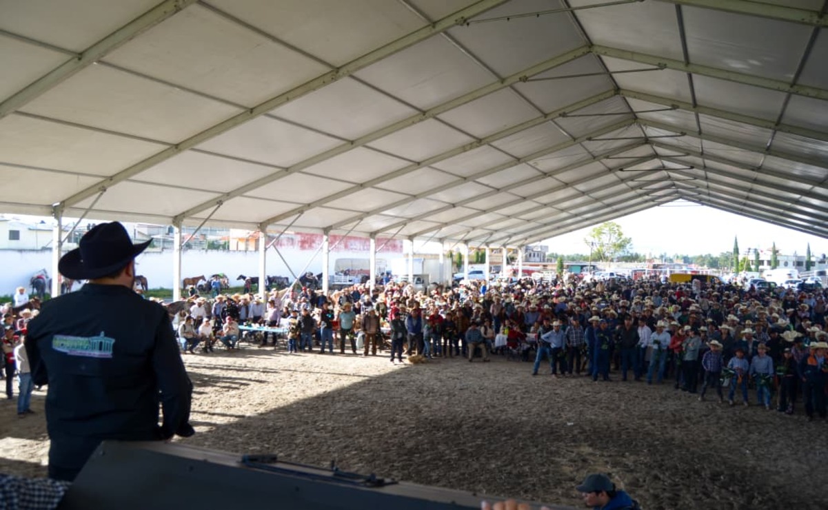 La caravana que atravesó comunidades como Benito Juárez, El Salitre, Ranchería San Diego y Tabernillas / Foto Especial