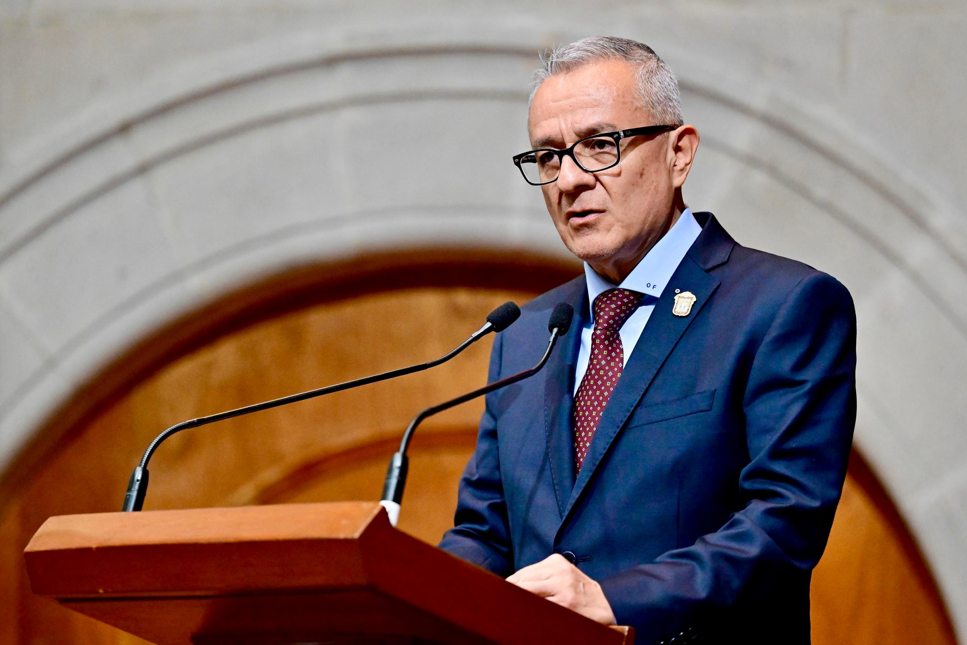 Óscar Flores Jiménez, titular de la Secretaría de Finanzas / Foto Especial