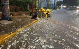 Chalco, Valle de Chalco y Los Reyes La Paz sufren afectaciones por lluvias y corrientes de agua
