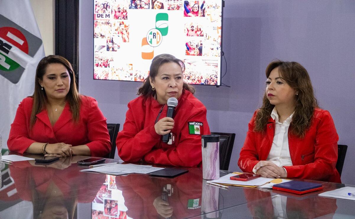 En conferencia de prensa, la diputada Mercedes Colín adelantó que la bancada presentará ante el Congreso la Ley Nenis. Foto: Especial