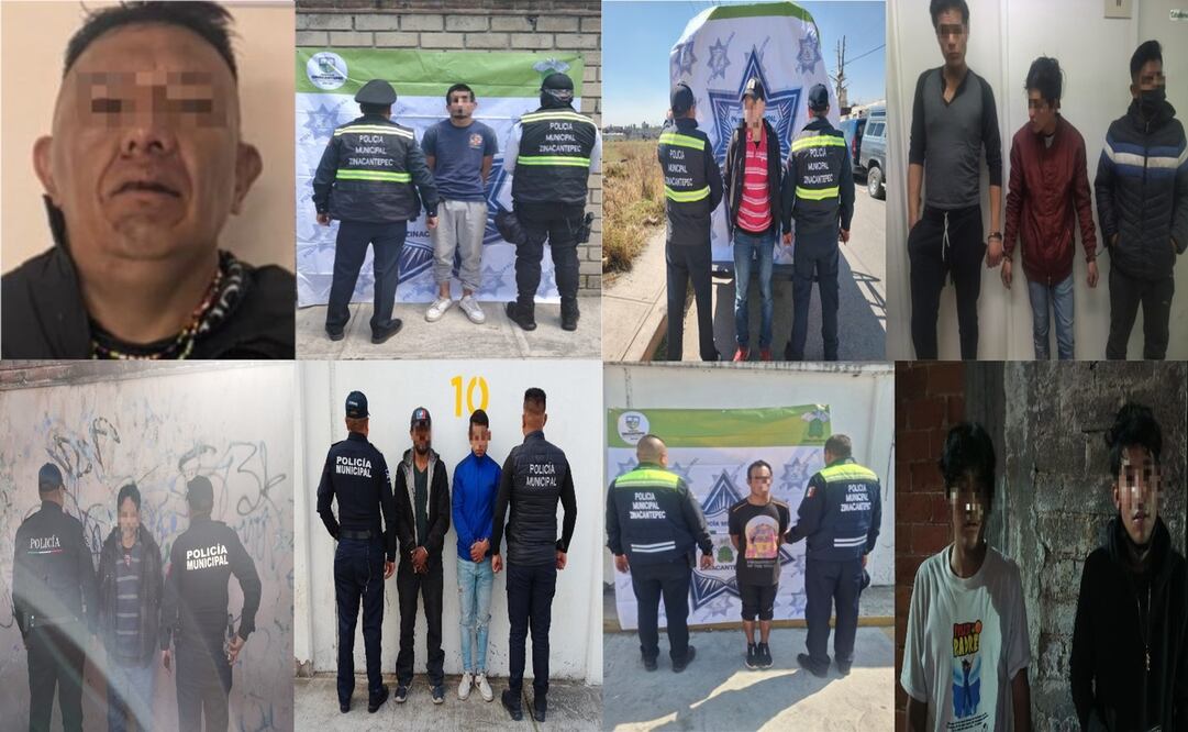 Derivado del operativo se capturaron a 39 personas; FGJEM detallaron que entre la gente que llegó al Ministerio Público hay detenidos, adolescentes y posibles víctimas. Foto: Especial