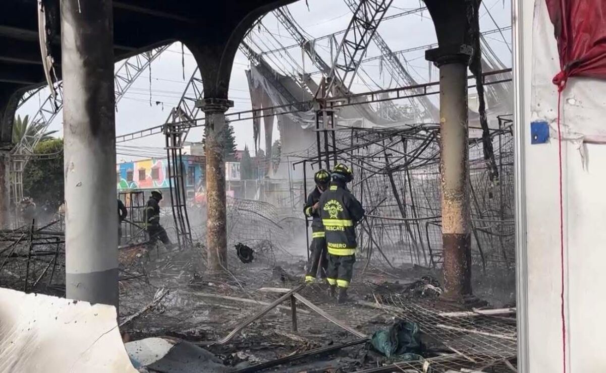 El incendio ocurrió alrededor de las 7:00 de la mañana / Foto Especial