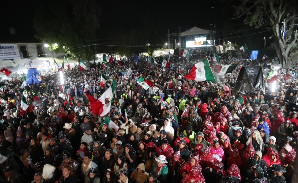 Rayito Colombiano se presentó en la Plaza Benito Juárez durante la celebración de las fiestas patrias. Foto especial