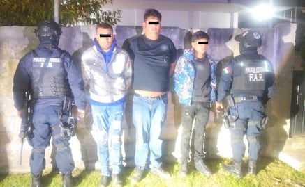 Detienen a tres por presunto robo de transporte de carga en Jilotepec