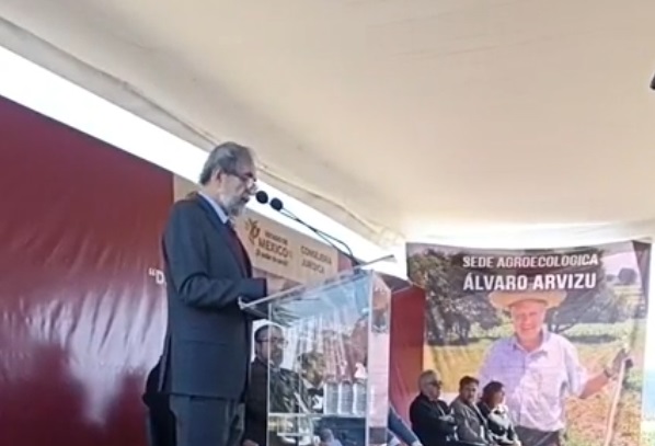 El titular de la Secretaría del Agua acudió a la inauguración del Foro Internacional “Defensa del Medio Ambiente en el marco del acuerdo Escazú”. foto Especial