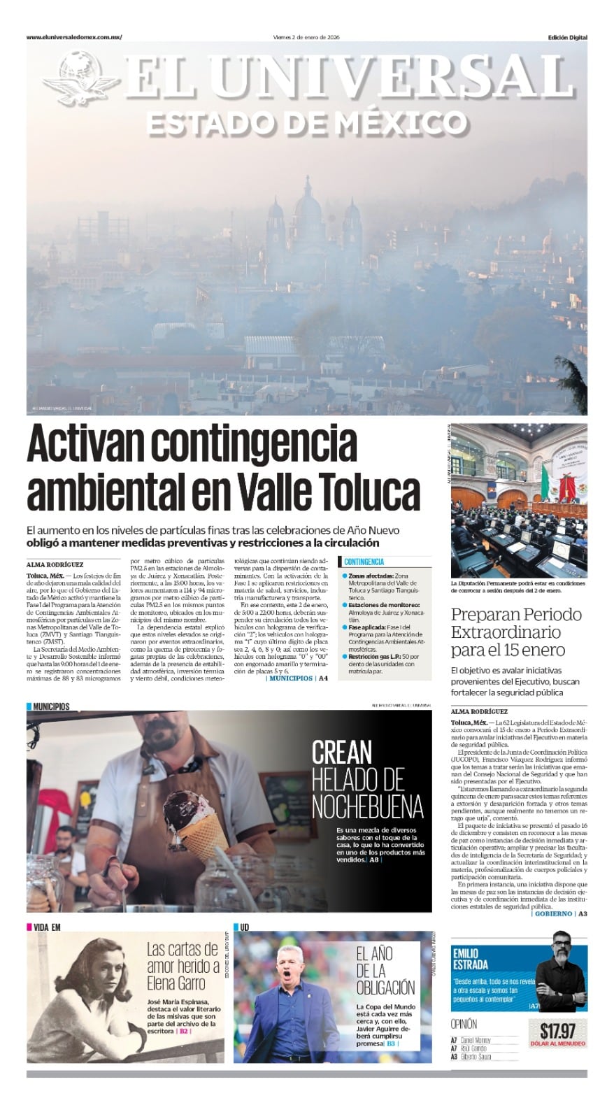 Portada 02 de enero de 2026