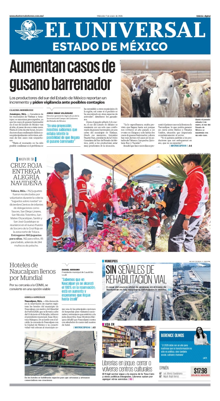 Portada 07 de enero de 2026