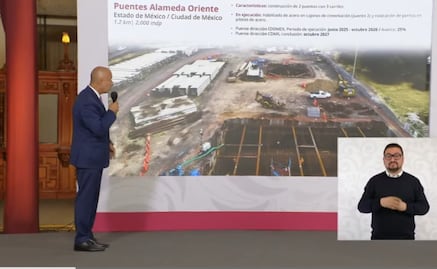 En proceso puentes Alameda Oriente: prevén concluir en octubre de este año dirección al Edomex 