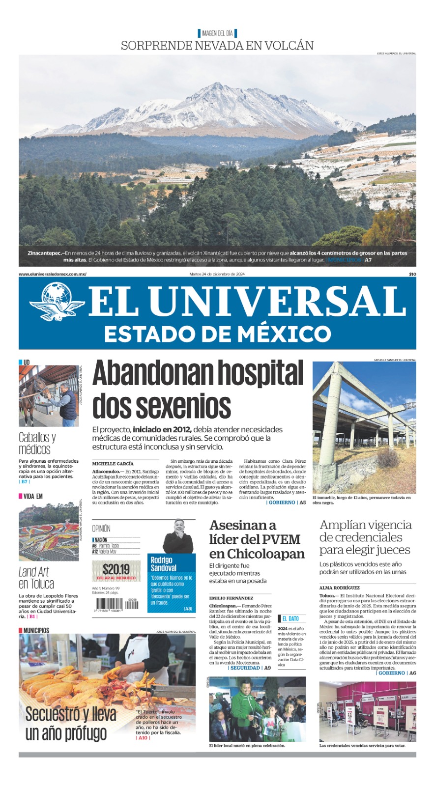 Portada 24 de diciembre del 2024