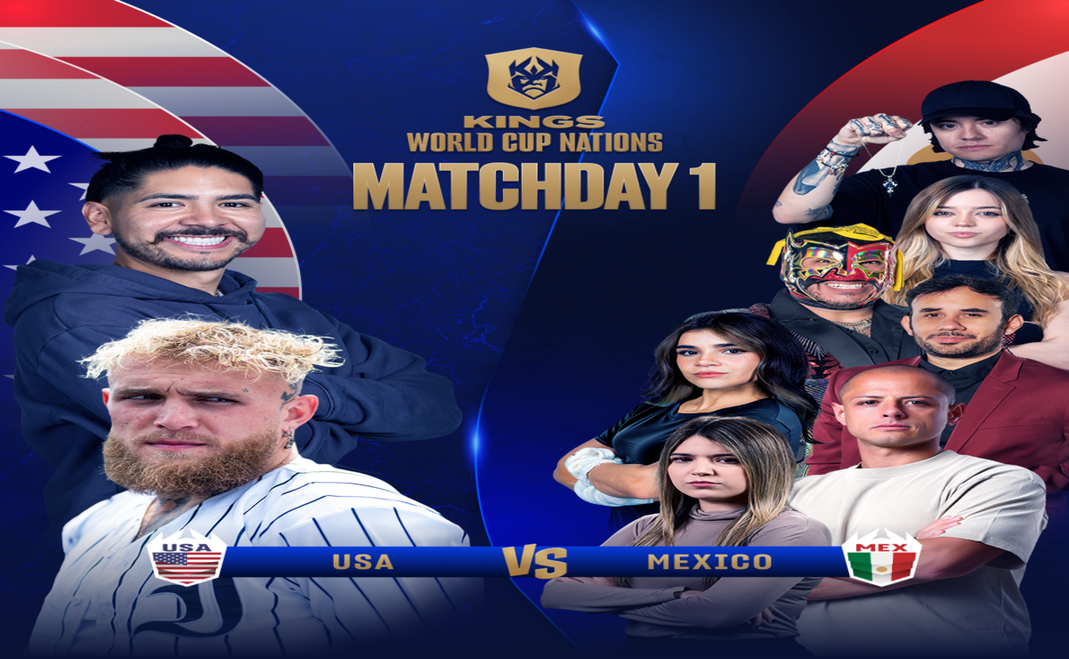 ¡El mundo del fútbol se une! Arranca la Kings World Cup Nations con el partido entre México vs USA