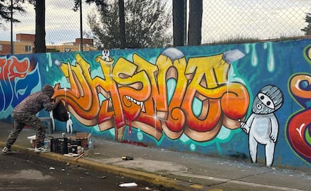 Realizan Jornada de Grafiti para la recuperación de espacios en Metepec