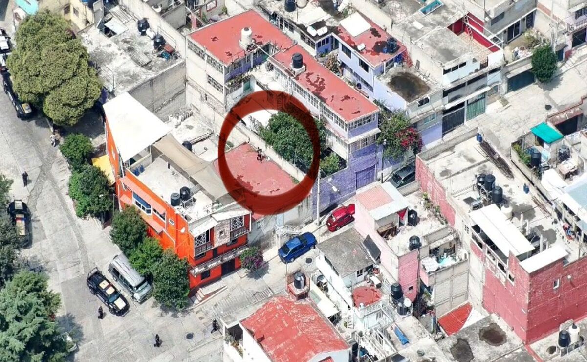 En la detención se utilizaron drones / Foto: Especial