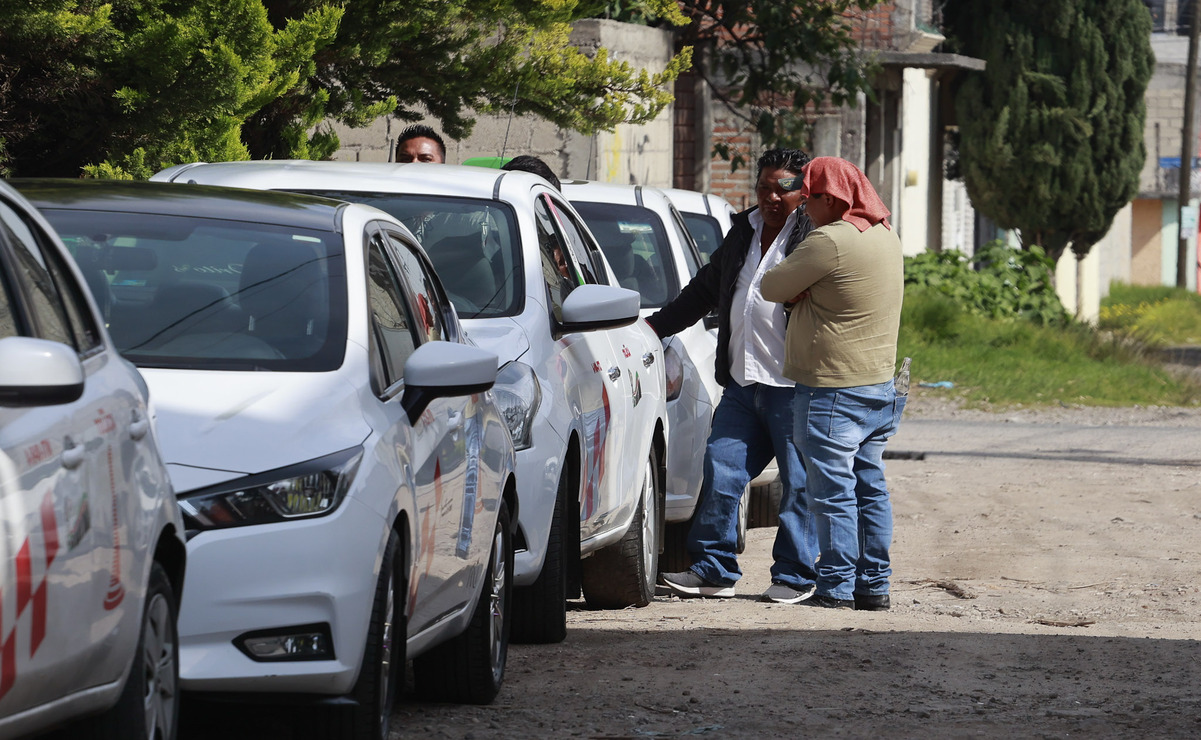 Los sitios de taxis clandestinos ganan popularidad en Tenancingo, pese a no ser la opción más segura para viajar. Foto: Alejandro Vargas / El Universal Estado de México