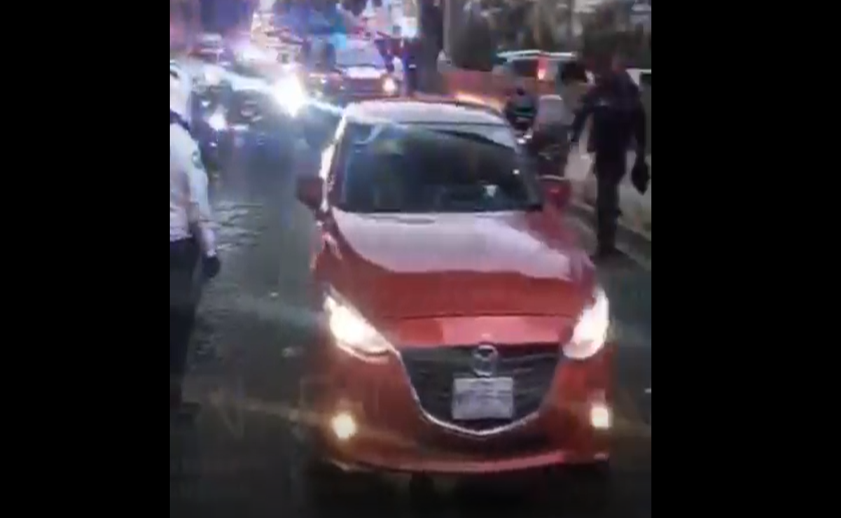 Video: Tras persecución capturan en Periférico Norte a pareja por ataque en Cuautitlán