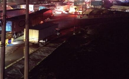 ¡Alerta! Fuga de gas LP en la México-Querétaro provoca caos vial 