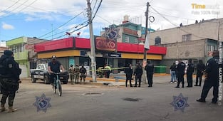 Sujetos lanzan artefactos incendiarios contra tiendas de conveniencia en Los Reyes La Paz