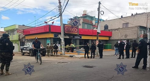 Sujetos lanzan artefactos incendiarios contra tiendas de conveniencia en Los Reyes La Paz