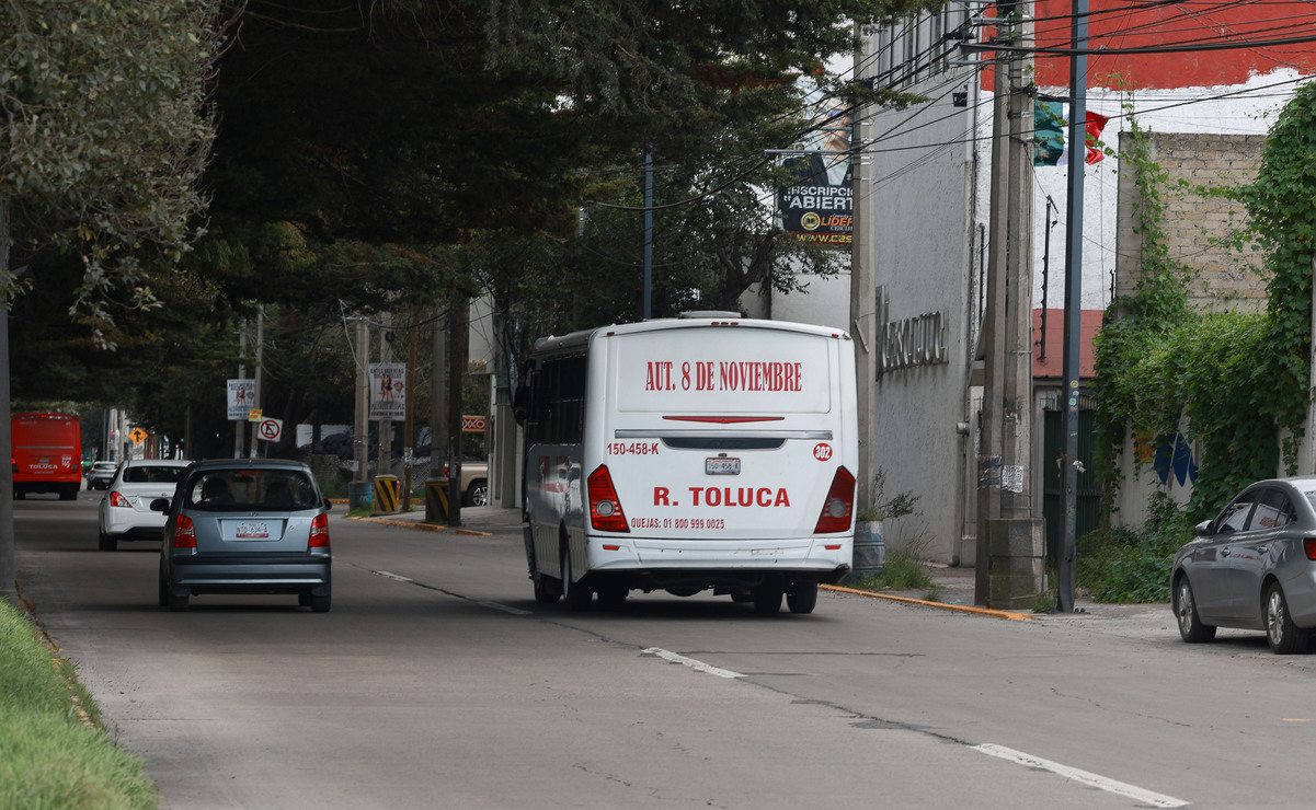 Valle de Toluca: Paseo Tollocan, foco rojo por asaltos a unidades de transporte público