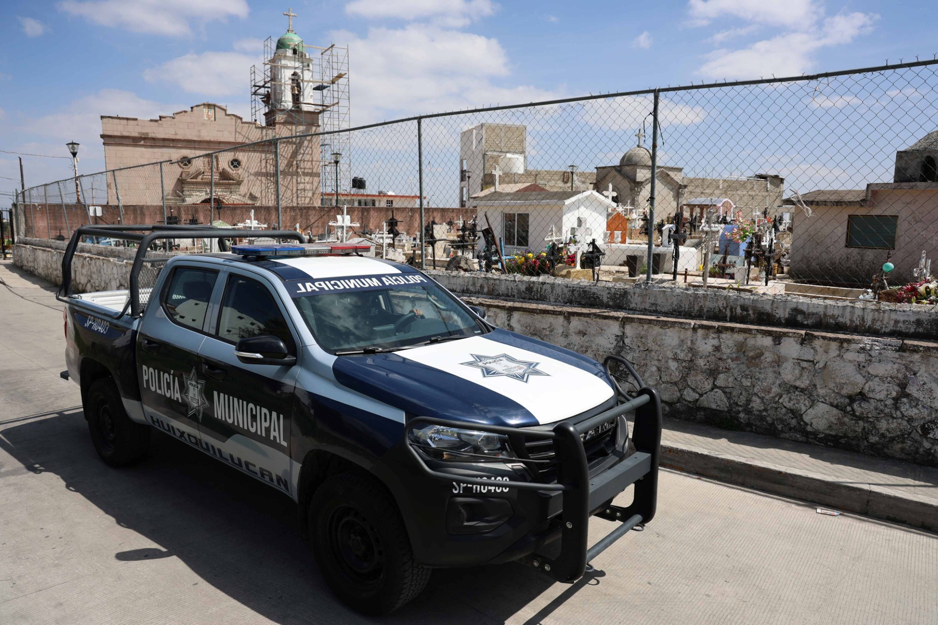 Romina Contreras apuntó que también se tuvo la presencia de elementos de seguridad en puntos con mayor concentración de personas. Foto: especial