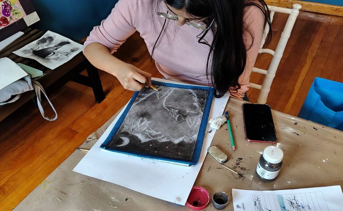 La Secretaría de Cultura y Turismo acerca el arte a la población mexiquense con actividades de dibujo, pintura, grabado y estampado / Foto Especial