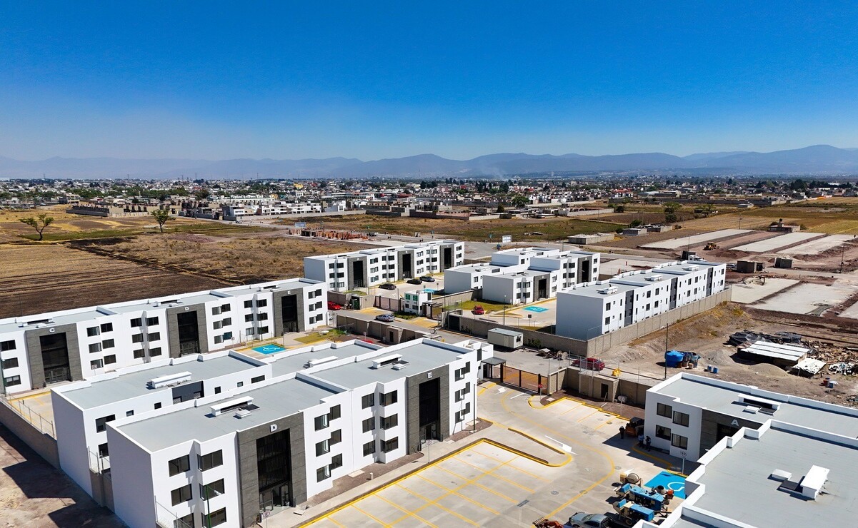 A través del programa "Vivienda para el Bienestar" se pretende construir 500 mil viviendas.Foto: Especial