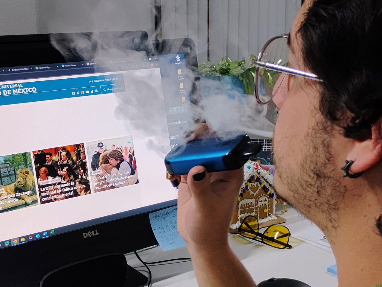 Los vapeadores presentan serios riesgos para la salud. Foto Especial