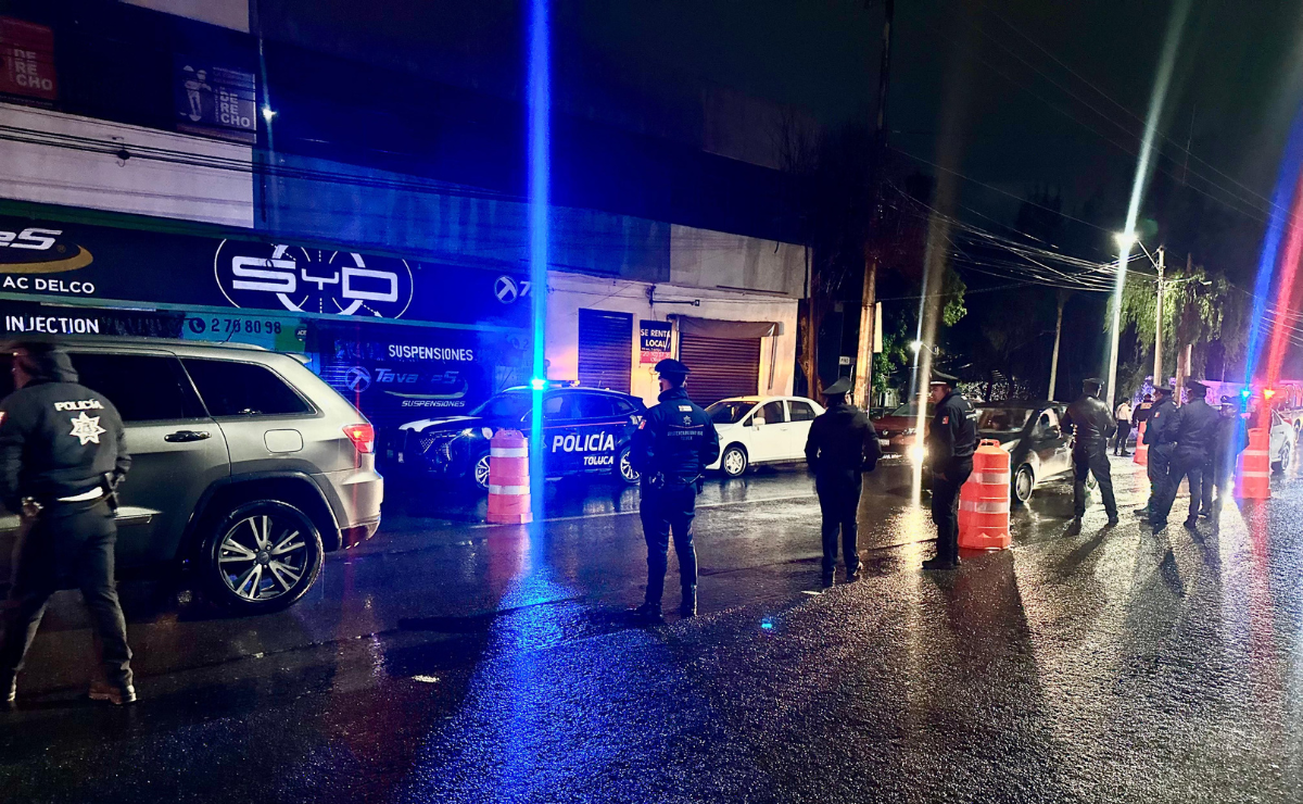 Los operativos de alcoholímetro en Toluca detectaron a 34 conductores con exceso de alcohol, reforzando la seguridad vial en el municipio. Foto: Especial