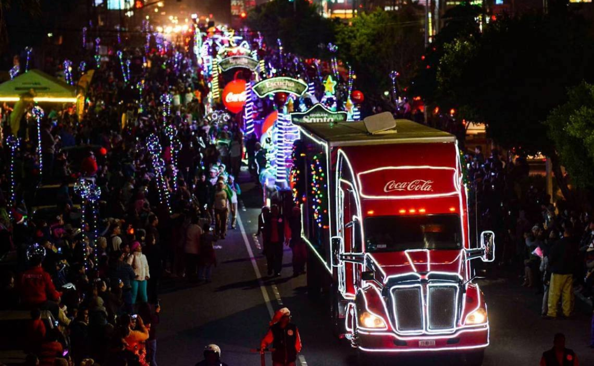 La Caravana Coca-Cola estará de nuevo en las calles de Toluca Foto: Especial