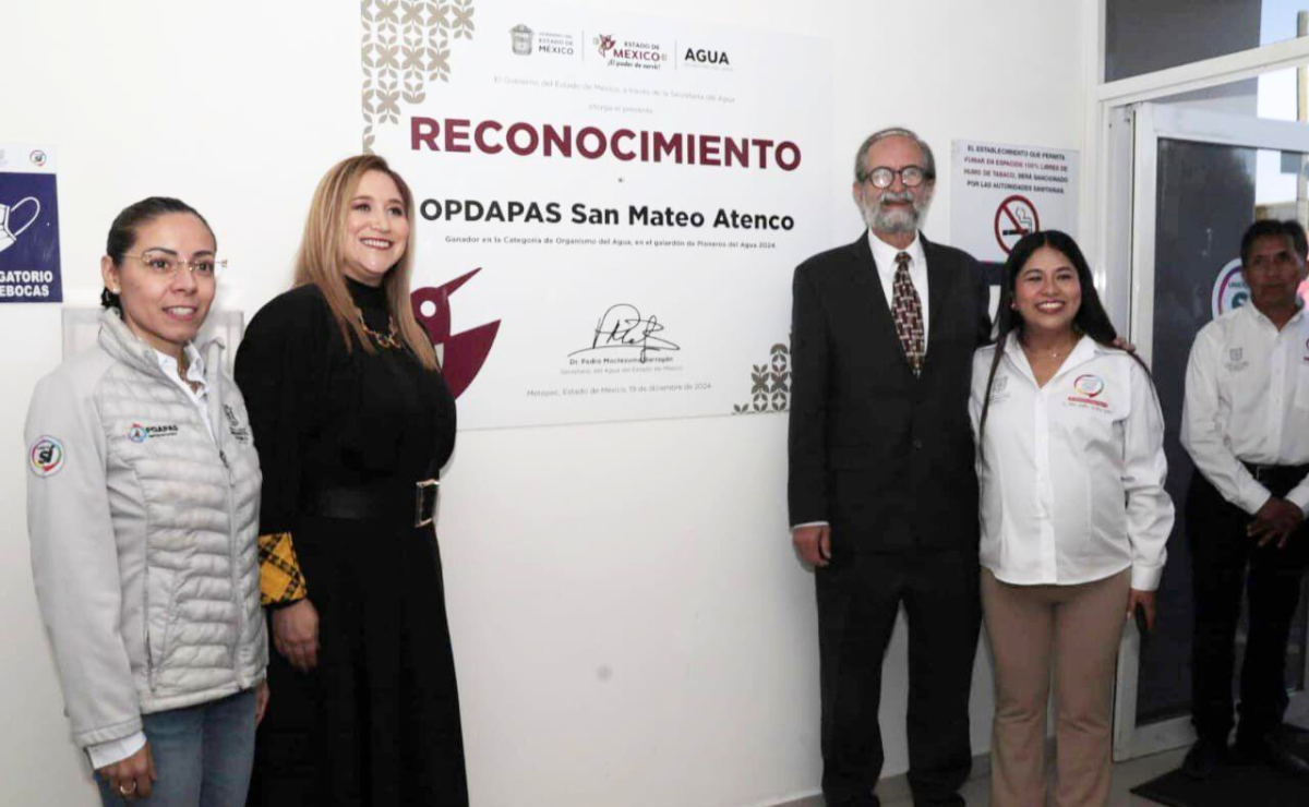San Mateo Atenco avanza hacia un futuro sostenible con innovadoras soluciones para el agua Foto: Especial