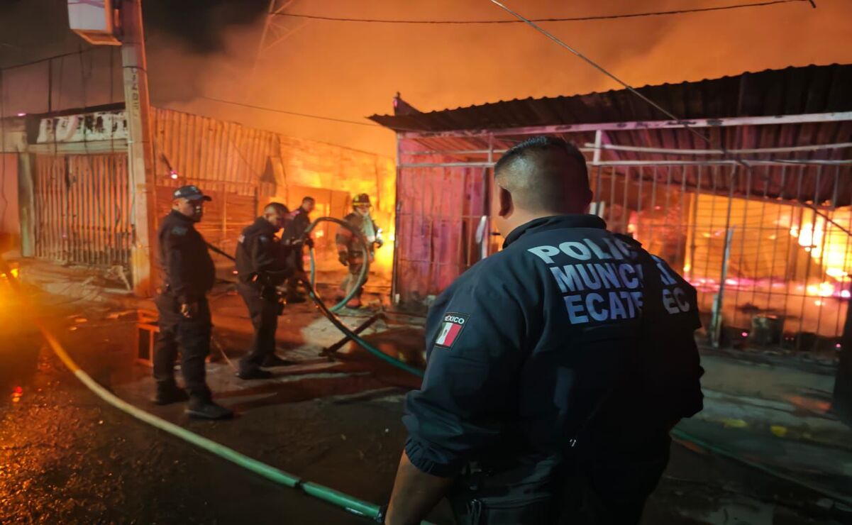 En el lugar se desplegó un operativo con unidades y efectivos de Seguridad Ciudadana y Tránsito Municipal, y de la Guardia Nacional. Foto: Especial