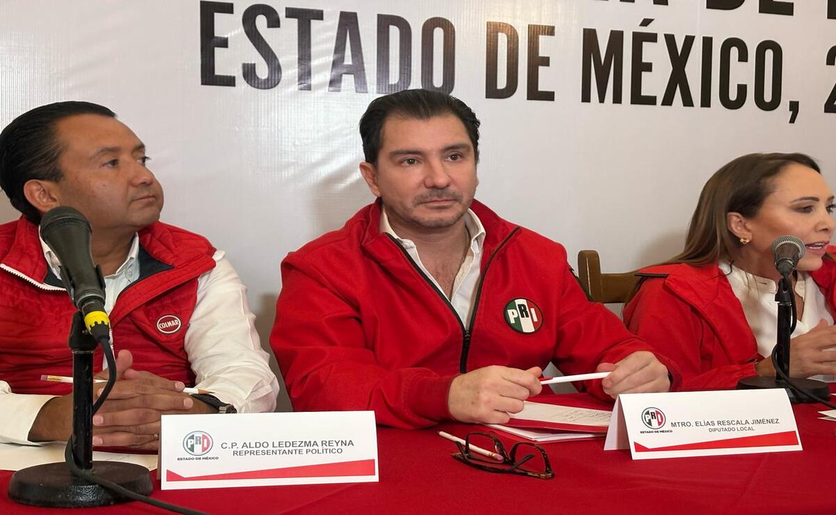 Elías Rescala Jiménez, Coordinador de la bancada del PRI en el Congreso del Estado de México / Foto Arturo Contreras