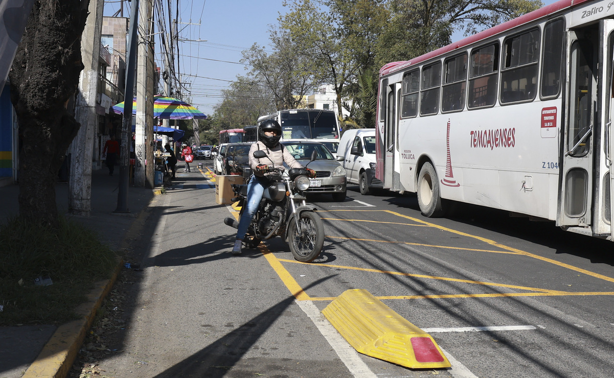 Empresarios de Toluca denuncian incumplimientos en proyecto de ciclovía de Isidro Fabela
