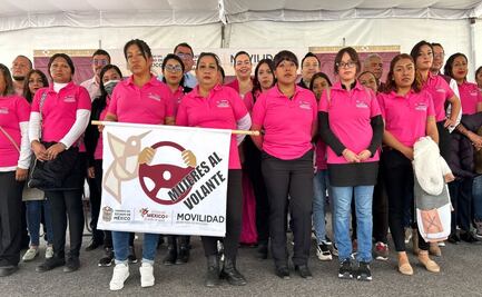 Mujeres al volante Edomex: Curso con perspectiva de género impulsa cambio en el transporte público