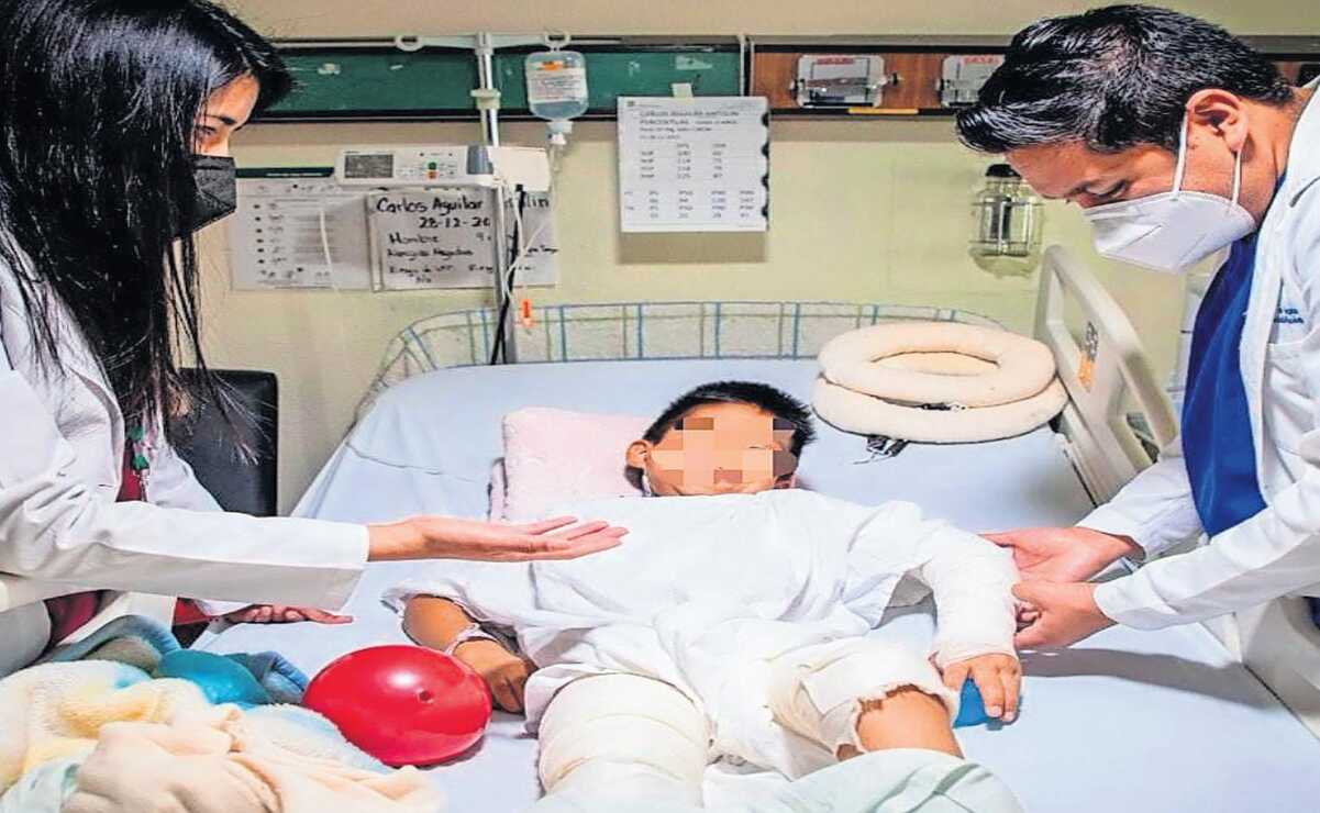 Los infantes de entre 10 y 12 años registran el mayor número de afectaciones por accidentes de pirotecnia. Foto: Especial