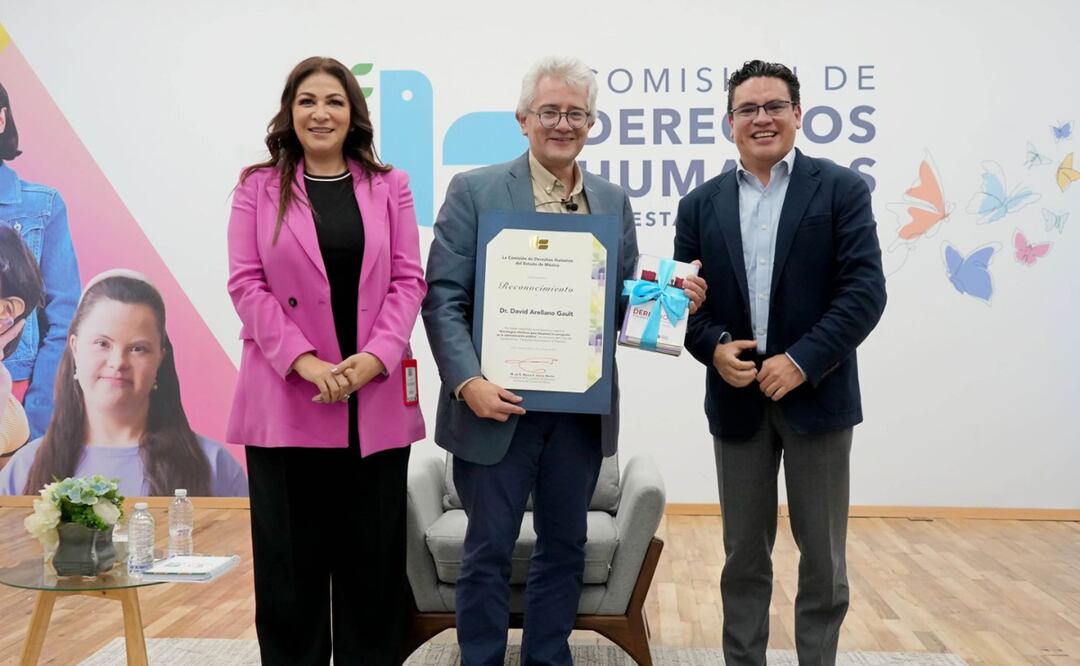 Conferencia en la Comisión de Derechos Humanos del Estado de México (CODHEM). Foto: Especial