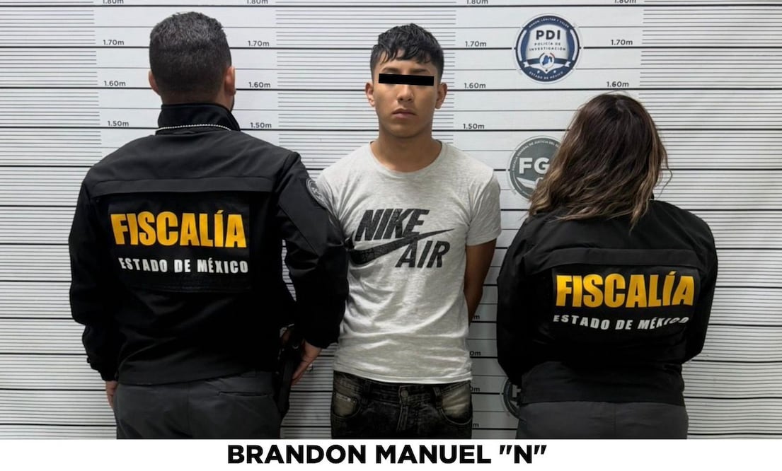 Brandon Manuel “N” es ingresado al Centro Penitenciario de Chiconautla bajo el cargo de daño doloso en bienes. Foto Especial