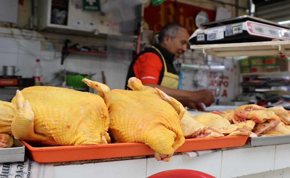 Operación Liberación: El pollo presenta sobreprecios de hasta 372% en municipios del sur del Edomex. Foto: Sergio García
